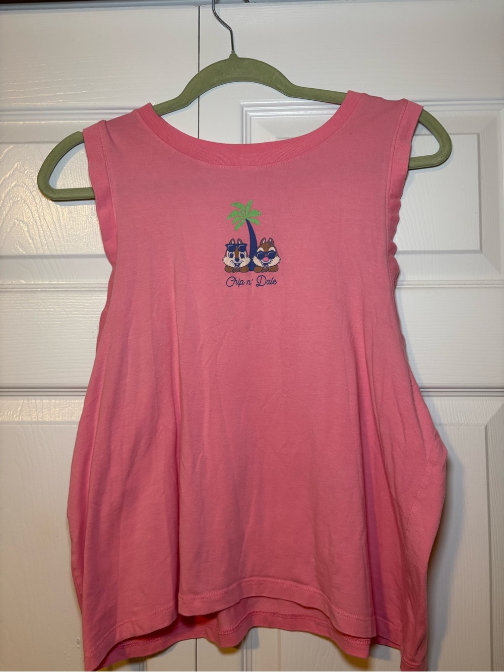 Disney Pink Chip 'n' Dale Graphic Tank Top